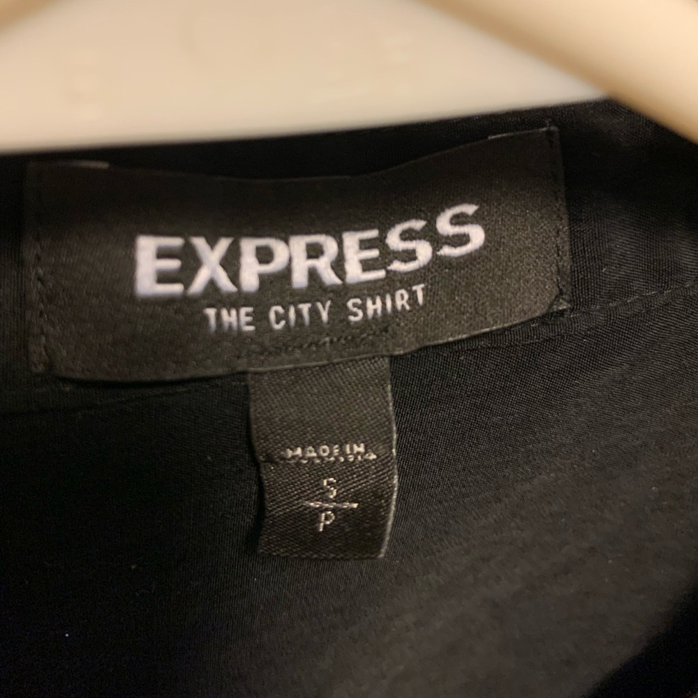 Express Black Dress Shirt The City Shirt